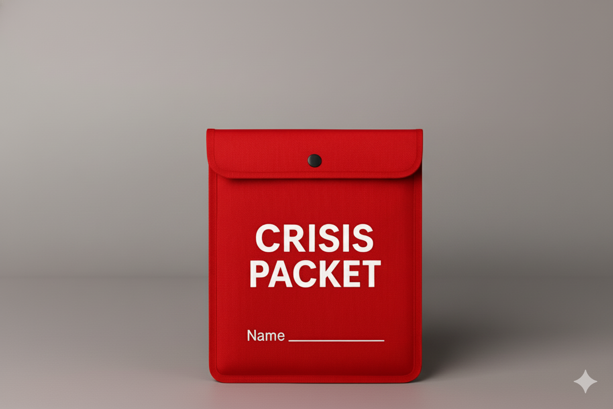 Crisis Packet — Emergency Information Organizer